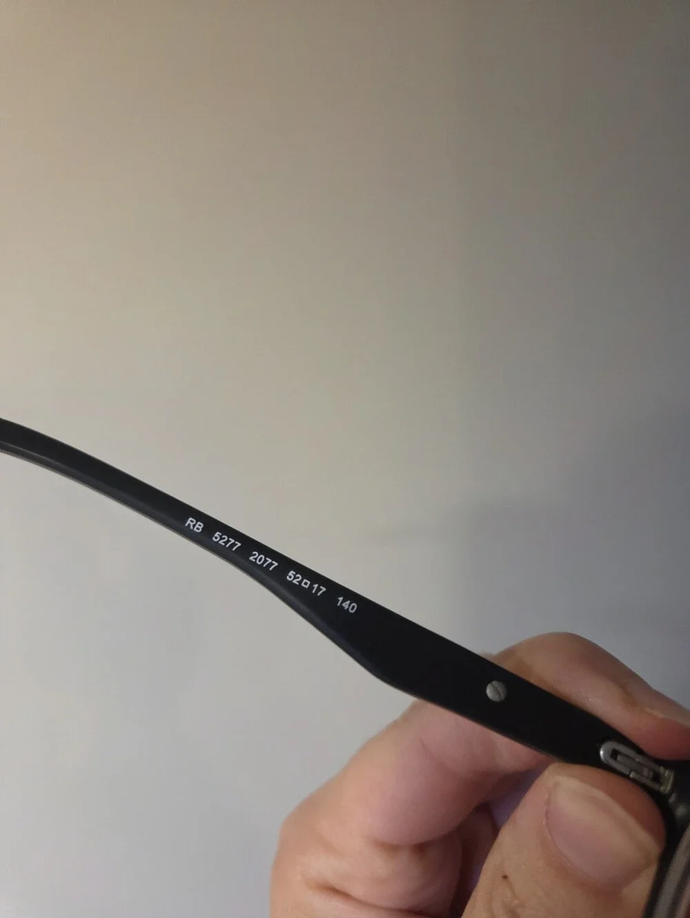 Ray-Ban RB5277 2077 Youth Eyeglasses Frames Matte Black Red 52-17-140